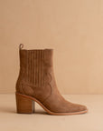 The Addison | Brown Perfectly Paneled Western Boot