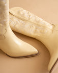 The Amaya | Butter Yellow Classic Western Boot