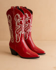 The Amaya | Cherry Classic Western Boot