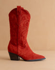 The Amaya | Red Classic Western Boot