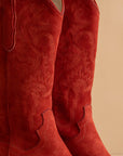 The Amaya | Red Classic Western Boot