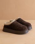 The Brandi | Coffee Platform Cozy Mule Slipper