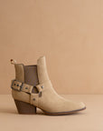 The Colt | Khaki Motorcycle Bootie