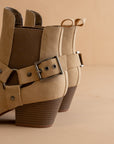 The Colt | Khaki Motorcycle Bootie