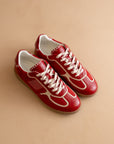 The Dalia | Cherry Lace Up Sneaker