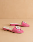 The Dream | Fuchsia Gorgeous Suede Sandal