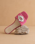 The Dream | Fuchsia Gorgeous Suede Sandal