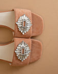 The Dream | Peach Gorgeous Suede Sandal