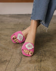 The Dream | Fuchsia Gorgeous Suede Sandal
