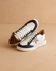 The Eliana | Black Vintage Star Sneakers