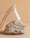 The Emma | Clear Invisible Block Heel