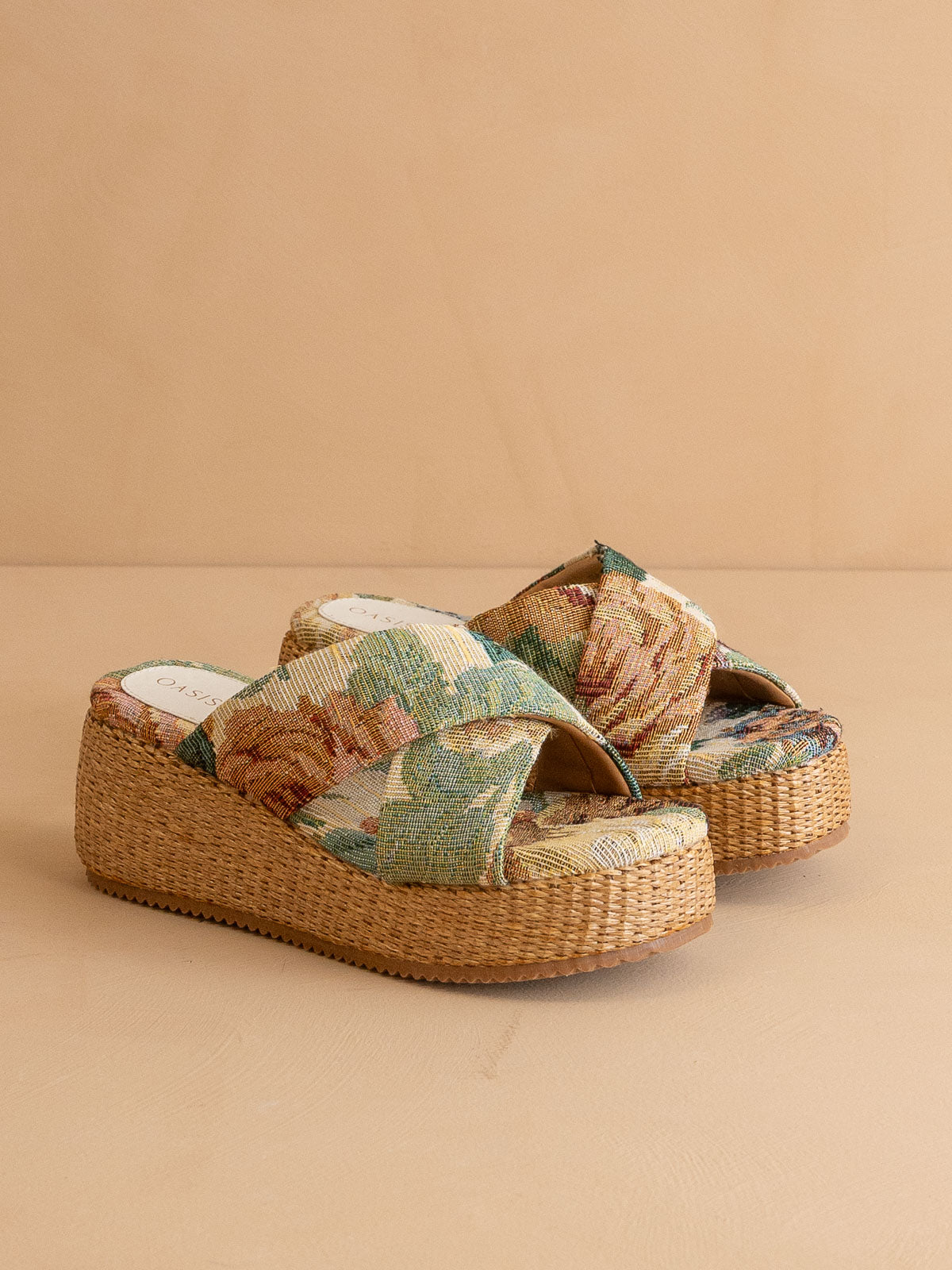 Raffia Sandals Fun Platform Sandals Cornelia Raffia – Aerosoles