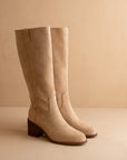 The Harriet | Almond Tall Riding Boot