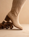 The Harriet | Almond Tall Riding Boot