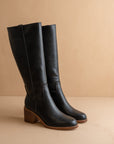 The Harriet | Black Tall Riding Boot