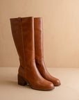 The Harriet | Brown Tall Riding Boot