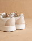 The Irene | Taupe Calfhide Star Sneaker