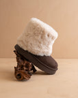 The Johanna | Coffee Fur Platform Boot