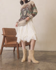 The Jennie | Khaki Classic Heeled Everyday Bootie