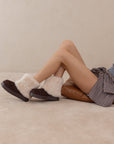 The Johanna | Coffee Fur Platform Boot