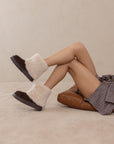 The Johanna | Coffee Fur Platform Boot