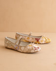 The London | Floral Ballet Pointe Flat