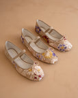 The London | Floral Ballet Pointe Flat