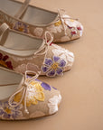 The London | Floral Ballet Pointe Flat