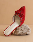 The Meridian | Red Kitten Heel