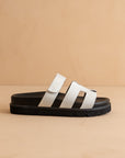 The Nice | White Bold and Comfortable Sandal
