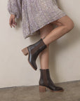 The Olivia | Espresso Chelsea Heel Boots