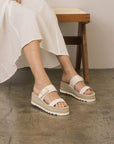 The Reese | Beige Platform Sandal