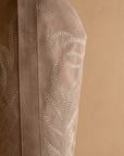 The Samara | Cedar Wood Embroidered Tall Boot