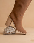 The Shiloh | Brown Knee High Block Heel Boot