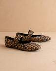 The Soho | Leopard Ballet Flat with Buckle