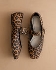 The Soho | Leopard Ballet Flat with Buckle