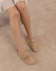 The Stevie | Almond Tie Mule Loafer