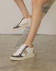 The Eliana | Black Vintage Star Sneakers