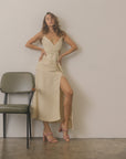 The Heidi | Rose Braided Band Sandal Heel