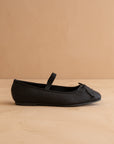 The London | Black Ballet Pointe Flat