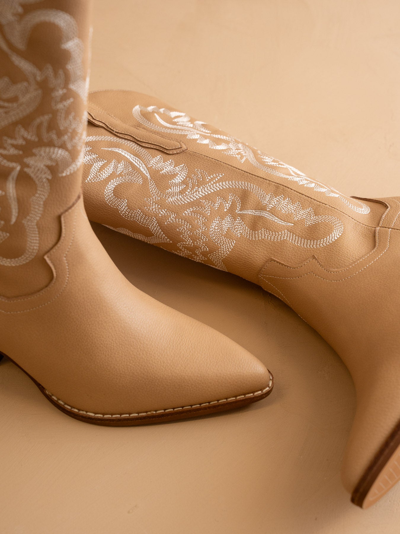 The Amaya | Almond Pebble Classic Western Boot – Oasis Society x Free ...