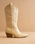 The Amaya | Butter Yellow Classic Western Boot