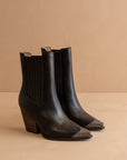 The Arizona | Black Western Chelsea Bootie