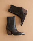 The Arizona | Black Western Chelsea Bootie