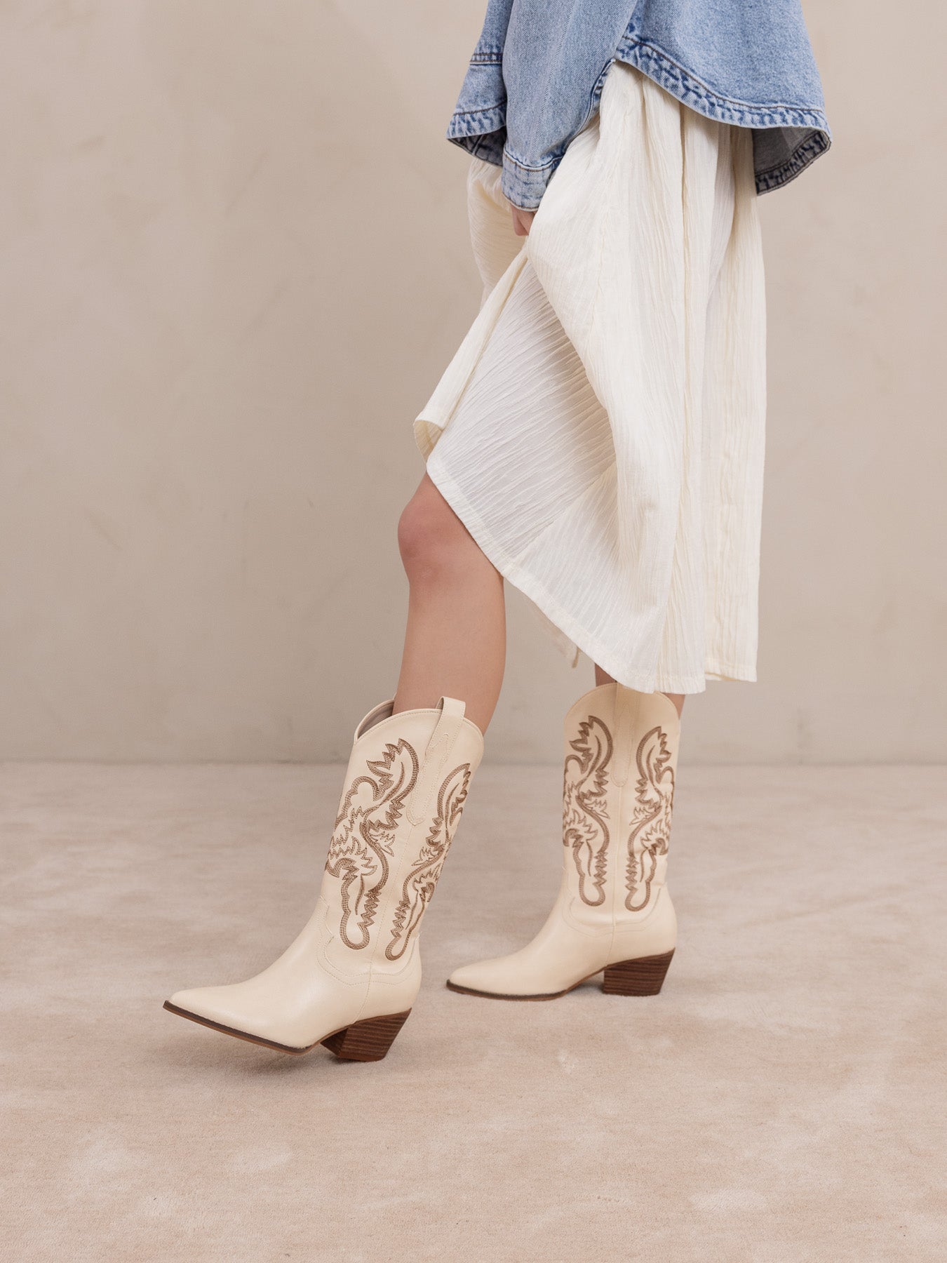 The Amaya | Chai Classic Western Boot