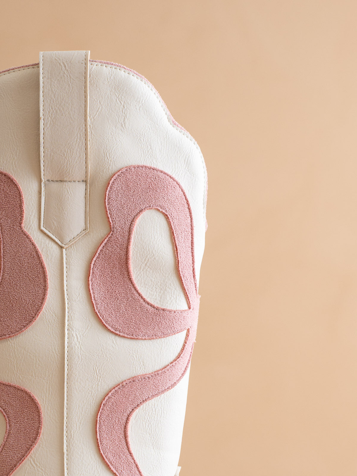 The Bowie | Pink Western Boot with Pink Inlay