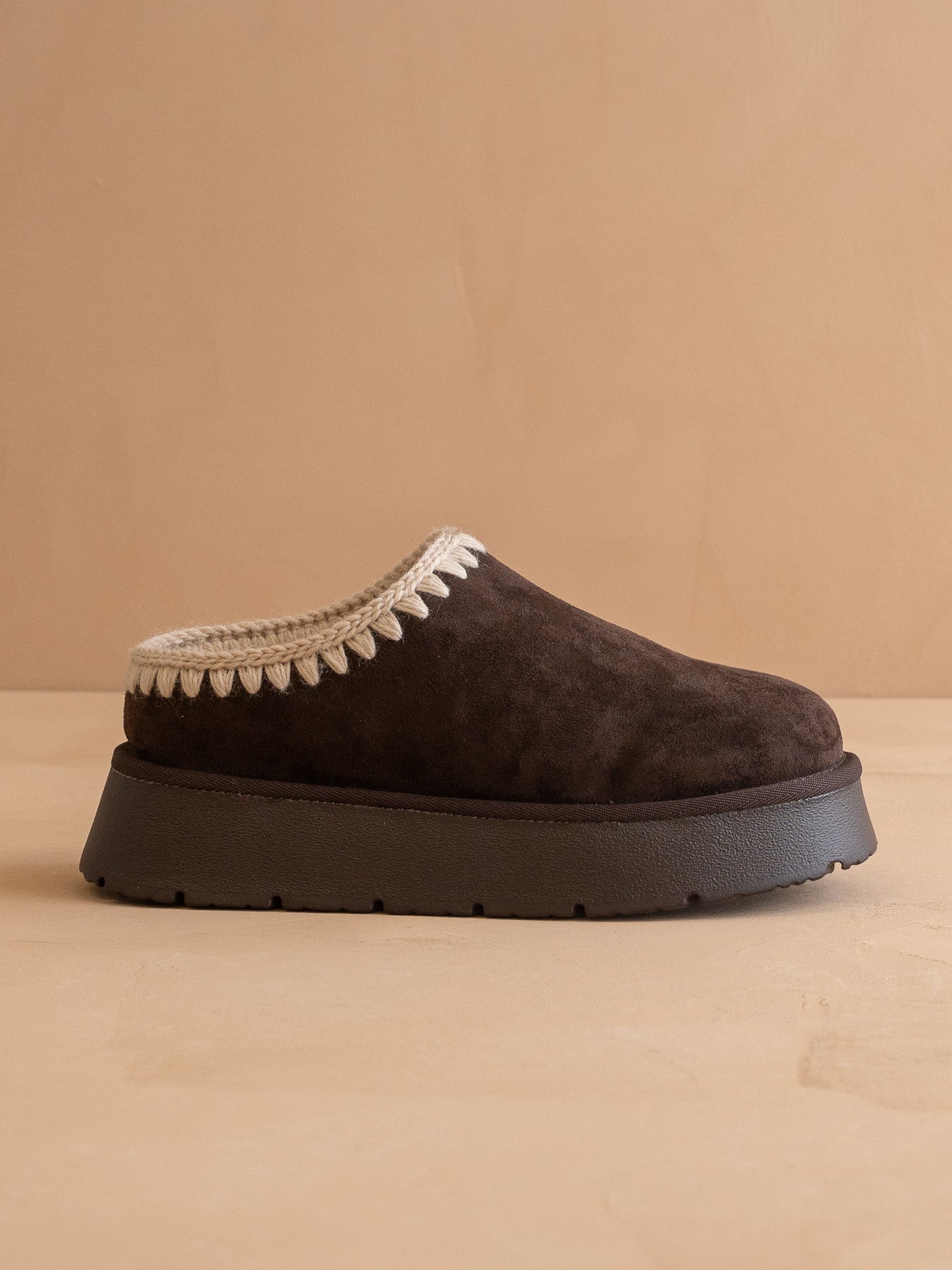 The Brandi | Coffee Platform Cozy Mule Slipper
