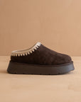 The Brandi | Coffee Platform Cozy Mule Slipper