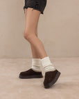 The Brandi | Coffee Platform Cozy Mule Slipper
