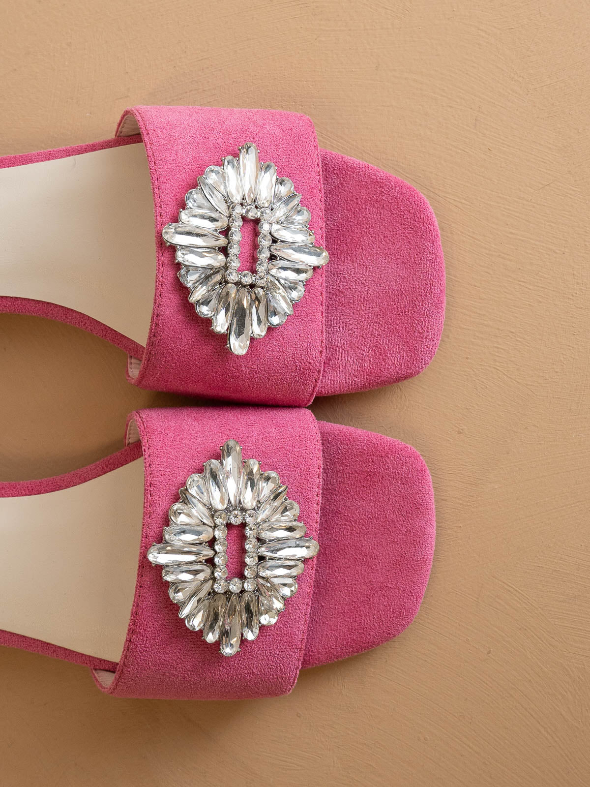 The Dream | Fuchsia Gorgeous Suede Sandal